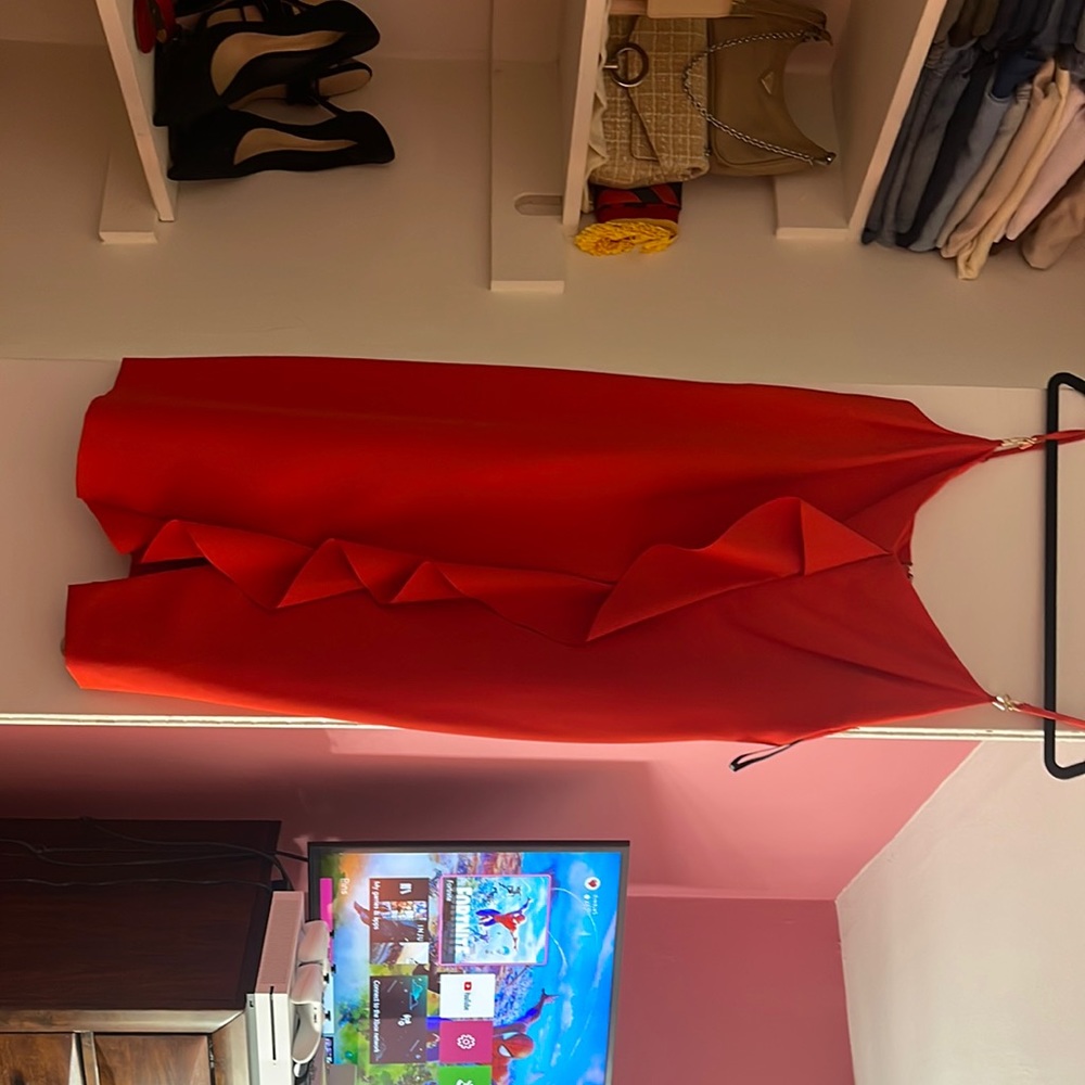 Guess Midi Dress Red for any occasion
